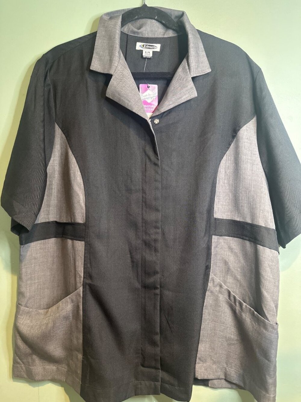 Edwards Men's 2XL Work Shirt Moisture Wicking Scorchgard Uniform NWT work